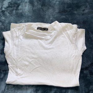 Nasty Gal White T-shirt
